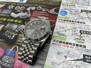 鹿児島市 東京市場 天文館 地蔵角交番前店 ブランド ロレックス 時計 買取しました。
