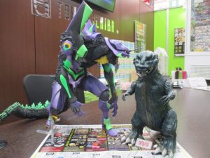 霧島市 買取専門 東京市場 ドンキホーテ霧島隼人店 玩具 ゴジラ フィギュア 買取しました。