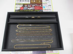 買取専門 東京市場 いづろ 照国通り 天文館 御着屋交番前店 金 プラチナ製品 買取しました。