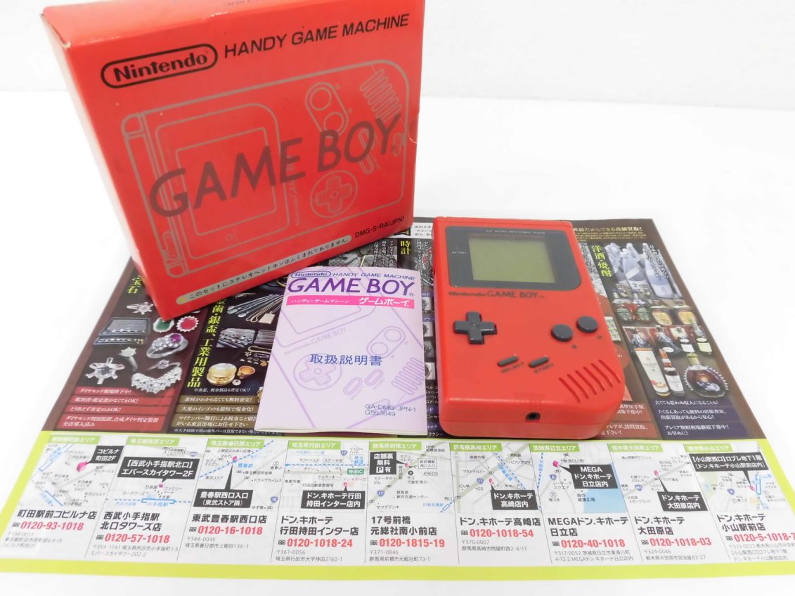 前橋市内 買取専門 東京市場 17号前橋元総社南小前店 任天堂 ゲームボーイ 買取しました。