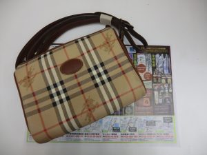 鹿児島市 買取専門 東京市場 サンキュー新栄店 ブランド Burberrys バッグ 買取しました。