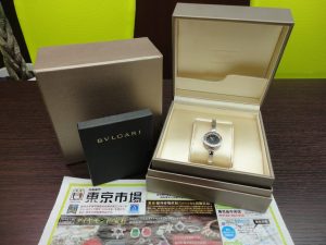 鹿児島市 買取専門 東京市場 国道225号宇宿店 ブランド ブルガリ 腕時計 買取しました。