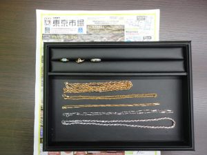 鹿児島市 買取専門 東京市場 国道225号宇宿店 貴金属 金 プラチナ 製品 買取しました。