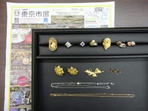 鹿児島市 買取専門 東京市場 国道225号宇宿店 貴金属 金 プラチナ 製品 買取しました。