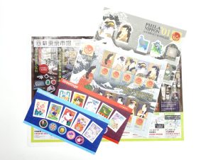高崎市内 買取専門 東京市場 ドンキホーテ 切手 記念切手 シート 買取しました。