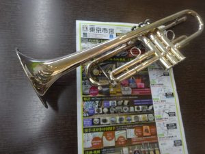 姶良市 買取専門 東京市場 姶良国道10号店 クイーンブラス トランペット 買取しました