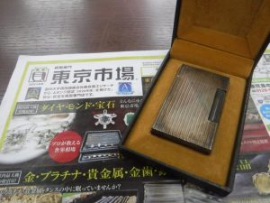 鹿児島市内 買取専門 東京市場 鹿児島中央店 ブランド デュポン ガスライター 買取しました。