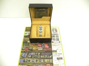 金沢市内 買取専門 東京市場 メガドンキラパーク金沢店 ブランド ブルガリ 腕時計 買取しました。