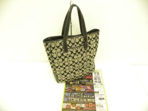 金沢市内 買取専門 東京市場 メガドンキラパーク金沢店 ブランド コーチ バッグ 買取しました。