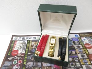 大田原市内！買取専門 東京市場 ドンキホーテ大田原店 ブランド グッチ GUCCI チェンジベルトモデル 腕時計 買取しました。