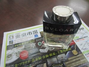 鹿児島市内 買取専門 東京市場 鹿児島中央店 ブランド ブルガリ 香水 買取しました。