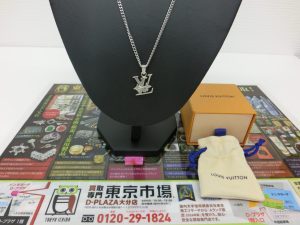 大分市 買取専門 東京市場 Dプラザ大分店 ブランド ルイヴィトン ネックレス 買取しました。