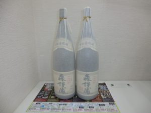 鹿児島市 買取専門 東京市場 サンキュー新栄店 酒 焼酎 森伊蔵 買取しました。