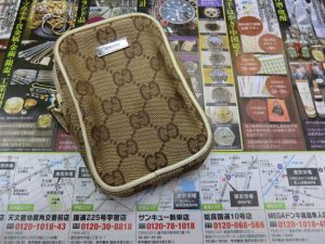 鹿児島市 買取専門 東京市場 サンキュー新栄店 ブランド グッチ シガレットケース 買取しました。