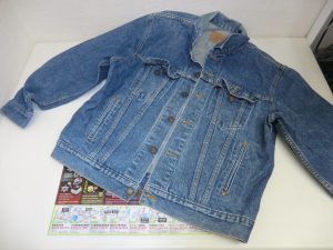 鹿児島市 買取専門 東京市場 サンキュー新栄店 ブランド LEVI‘S ジャケット 買取しました。