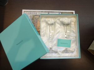 大田原市内！ 買取専門 東京市場 ドンキホーテ大田原店 ティファニー ペアグラス 買取しました。