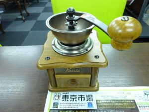 鹿児島市内 買取専門 東京市場 鹿児島中央店 キッチン用品 カリタ コーヒーミル 買取しました。