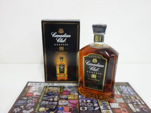高崎市内 買取専門 東京市場 ドンキホーテ 高崎店 洋酒 カナディアンクラブ ウイスキー 買取しました。