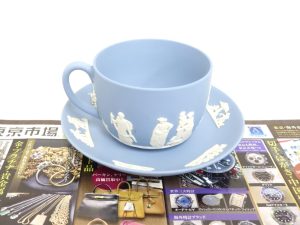 高崎市内 買取専門 東京市場 ドンキホーテ 高崎店 ブランド陶器 ウエッジウッド カップ&ソーサー 買取しました。