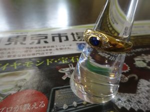 姶良市 買取専門 東京市場 姶良国道10号店 貴金属 金 リング 買取しました。