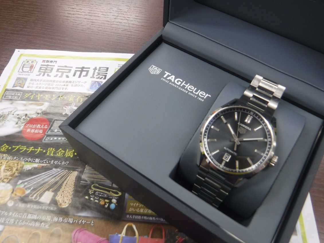 鹿児島市内 買取専門 東京市場 鹿児島中央店 ブランド タグホイヤー 腕時計 買取しました。