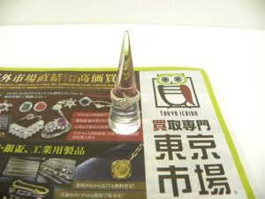 金沢市内 買取専門 東京市場 メガドンキラパーク金沢店 プラチナ ダイヤモンド リング 買取しました。