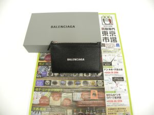 金沢市内 買取専門 東京市場 メガドンキラパーク金沢店 ブランド バレンシアガ コインカードケース 買取しました。