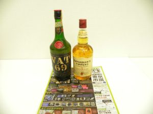 金沢市内 買取専門 東京市場 メガドンキラパーク金沢店 洋酒 ウイスキー 買取しました。