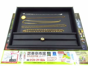 大分市 買取専門 東京市場 Dプラザ大分店 貴金属 18金 プラチナ ネックレス アクセサリー 買取しました。