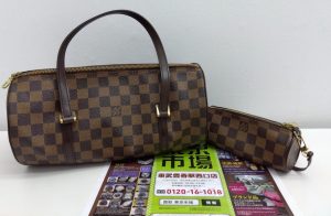春日部市内！ 買取専門 東京市場 東武豊春駅西口店 ルイヴィトン ダミエ エベヌ パピヨン30 ボストンバッグ 買取しました。