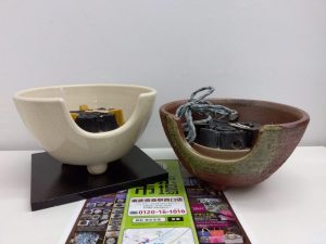 春日部市内！買取専門 東京市場 東武豊春駅西口店 信楽焼 茶道用 炭型ヒーター 電熱器 買取しました。