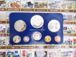 町田市 相模原市 出張買取 高価買取 買取専門 東京市場 町田駅前コビルナ店 記念硬貨 バルバドス プルーフ貨幣セット 買取しました。