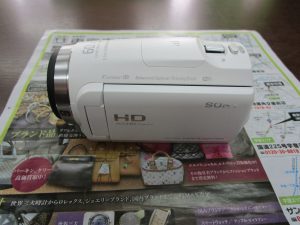 鹿児島市内 買取専門 東京市場 鹿児島中央店 家電 ビデオカメラ Sony 買取しました。