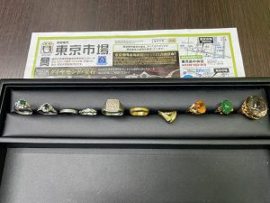 鹿児島市 買取専門 東京市場 天文館 地蔵角交番前店 貴金属 金 プラチナ リング 買取しました。