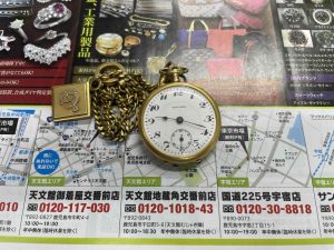 鹿児島市 買取専門 東京市場 天文館 地蔵角交番前店 ブランド モンタナ MONTANA 懐中時計 買取しました。