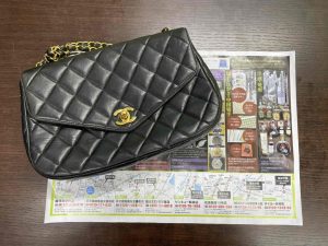 鹿児島市 東京市場 天文館 地蔵角交番前店 ブランド シャネル CHANEL ショルダーバッグ 買取しました。