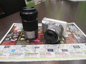 霧島市 買取専門 東京市場 ドンキホーテ霧島隼人店 ソニー  α NEX-F3Y ダブルズームレンズキット 買取しました。