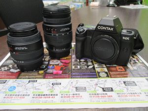 霧島市 買取専門 東京市場 ドンキホーテ霧島隼人店 カメラ コンタックス NX ダブルレンズ 買取しました。