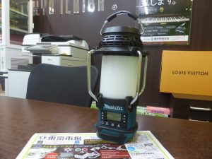 姶良市 買取専門 東京市場 姶良国道10号店 マキタ ランタン付ラジオ 買取しました。