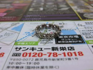 鹿児島市 買取専門 東京市場 サンキュー新栄店 ブランド Tiffany & co アクセサリー 買取しました。
