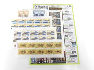 前橋市内 買取専門 東京市場 17号前橋元総社南小前店 記念切手 シート 買取しました。