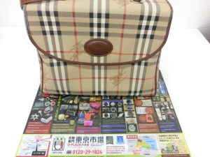 大分市 買取専門 東京市場 Dプラザ大分店 ブランド バーバリーズ ショルダー バッグ 買取しました。