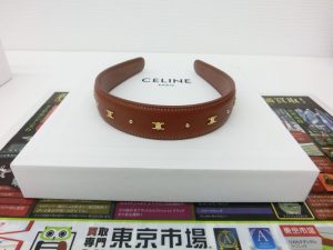 大分市 買取専門 東京市場 Dプラザ大分店 ブランド セリーヌ カチューシャ 買取しました。