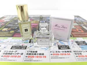前橋市内 買取専門 東京市場 17号前橋元総社南小前店 ブランド ジョーン マローン ロンドン ミスディオール ミニ香水 買取しました。