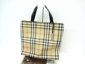 日立 高萩 北茨城 常陸太田 買取専門 東京市場 メガドンキ 日立店 ブランド バーバリー バッグ 買取しました。