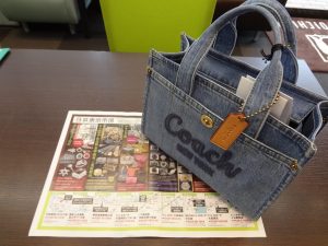 大田原市内！ 買取専門 東京市場 ドンキホーテ大田原店 ブランド コーチ ハンドバッグ 買取しました。
