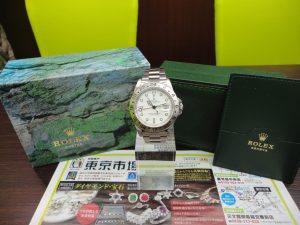 鹿児島市 買取専門 東京市場 国道225号宇宿店 ブランド ロレックス 腕時計 買取しました。