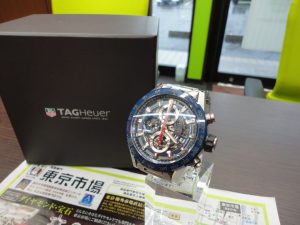 鹿児島市 買取専門 東京市場 国道225号宇宿店 ブランド タグホイヤー 腕時計 買取しました。