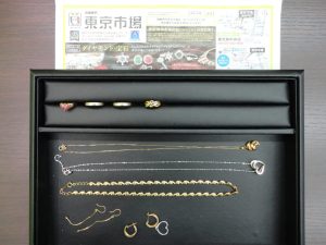 鹿児島市 買取専門 東京市場 国道225号宇宿店 貴金属 金 プラチナ 製品 買取しました。