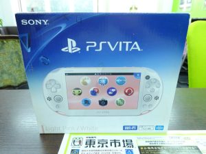 鹿児島市内 買取専門 東京市場 鹿児島中央店 ゲーム PS Vita 本体 買取しました。